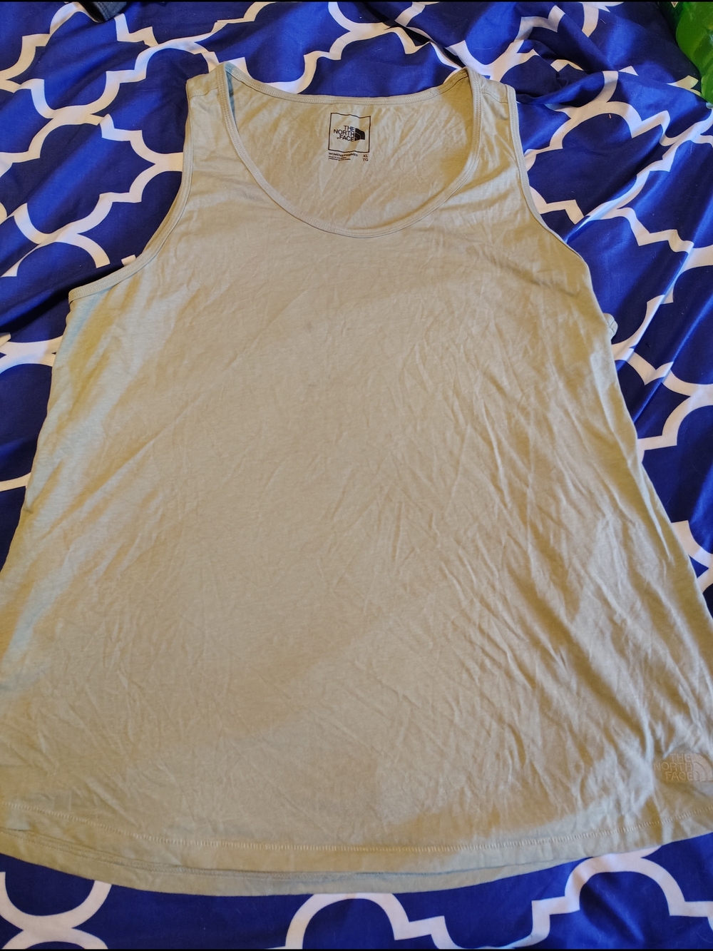 The North Face Women's Sage Green Tank Top For Sale!